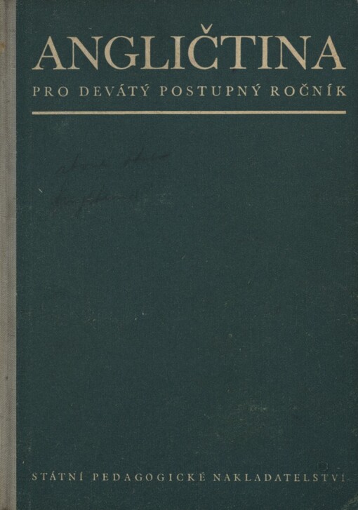 Angličtina pro devátý postupný ročník všeobecně vzdělávacích škol