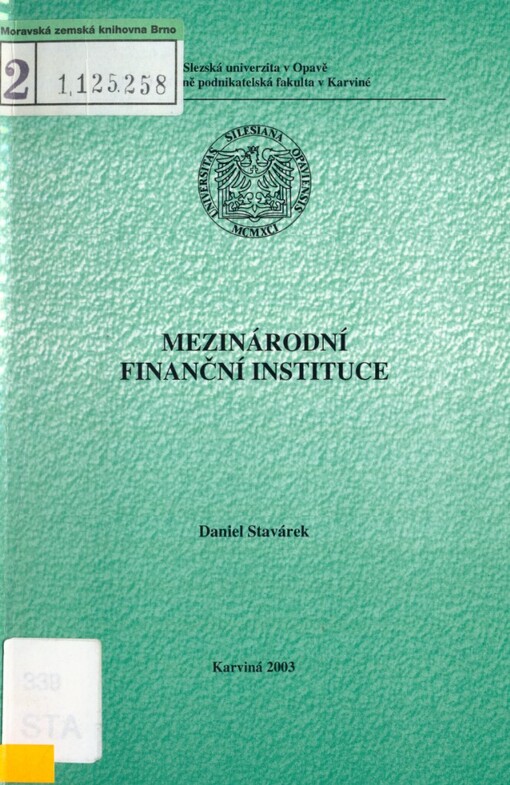 Mezinárodní finanční instituce
