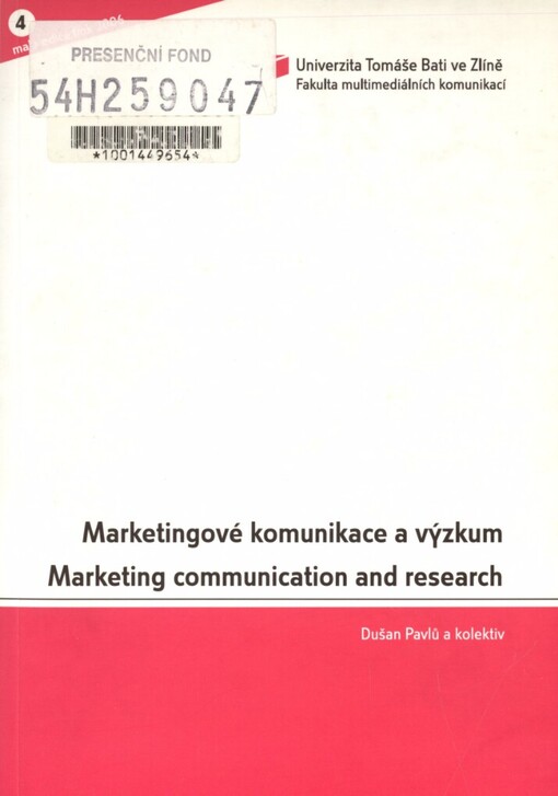 Marketingové komunikace a výzkum