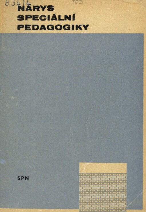 Nárys speciální pedagogiky