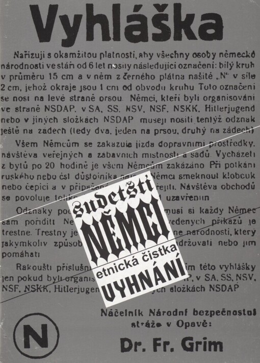 Sudetští Němci: etnická čistka, vyhnání