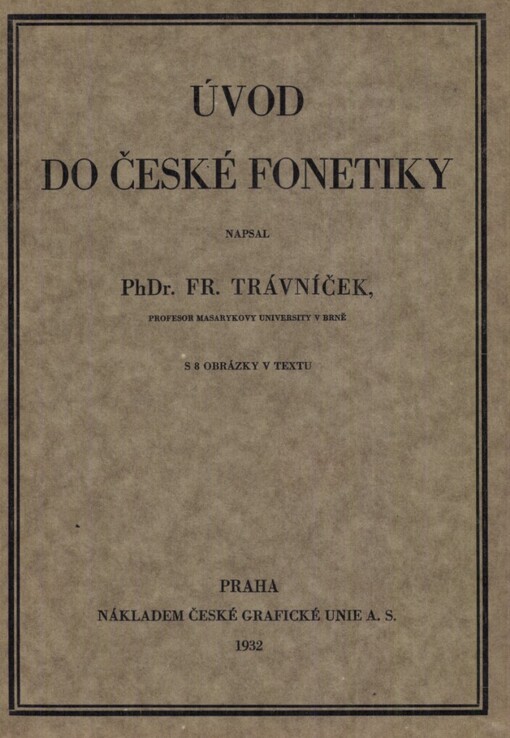 Úvod do české fonetiky