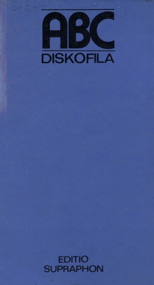 ABC diskofila :[sborník]