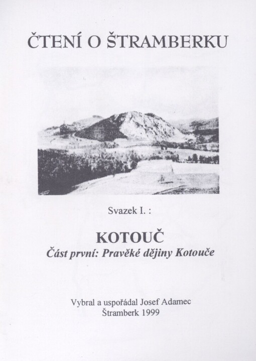 Čtení o Štramberku.Svazek I.,Kotouč.