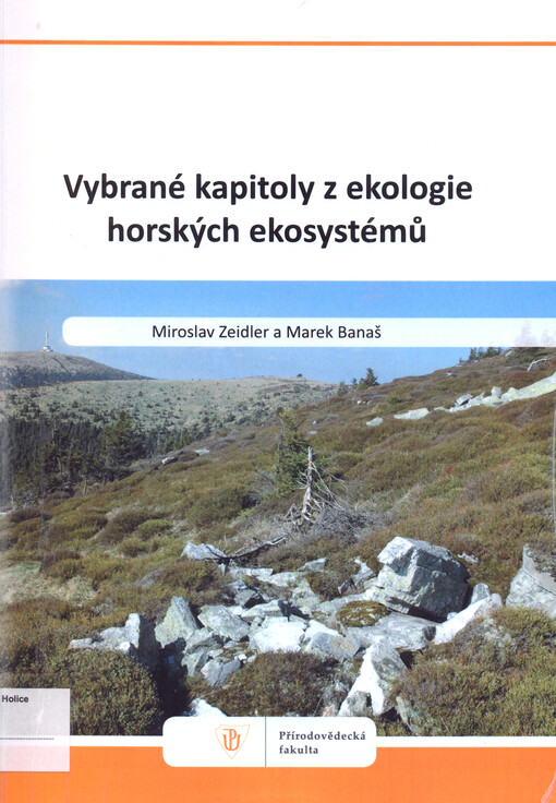 Vybrané kapitoly z ekologie horských ekosystémů