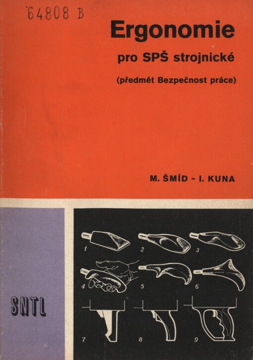 Ergonomie pro SPŠ [střední průmyslové školy] strojnické, předmět Bezpečnost práce