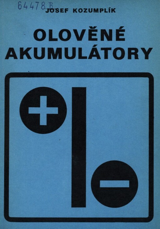 Olověné akumulátory