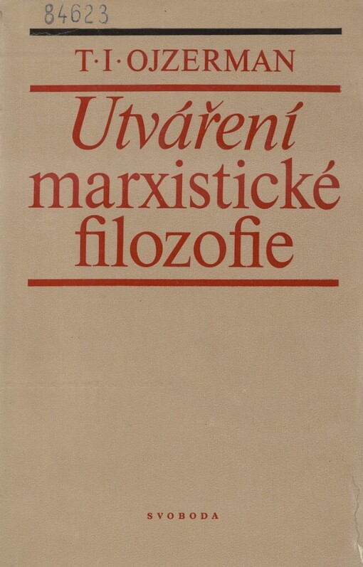 Utváření marxistické filozofie