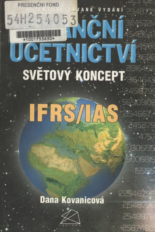 Finanční účetnictví: světový koncept IFRS/IAS