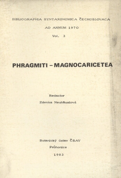 Phragmiti-Magnocaricetea Klika in Klika et Novák 1941