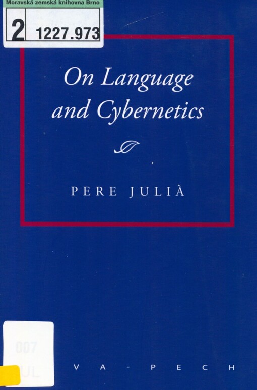 On language and cybernetics