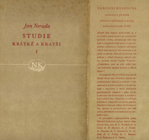 Studie krátké a kratší I