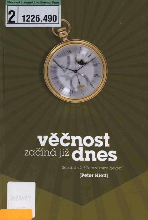 Věčnost začíná již dnes: setkání s Ježíšem v knize Zjevení