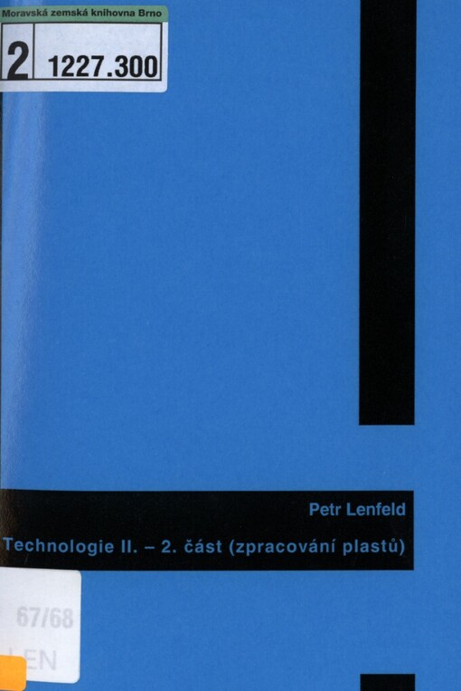 Technologie II, Vyd. 2.