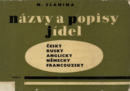 Názvy a popisy jídel česky, rusky, anglicky, německy, francouzsky