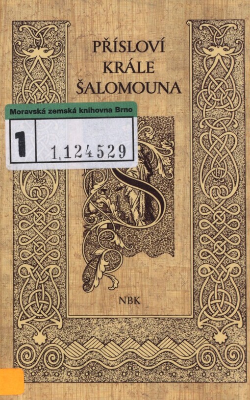 Přísloví krále Šalomouna