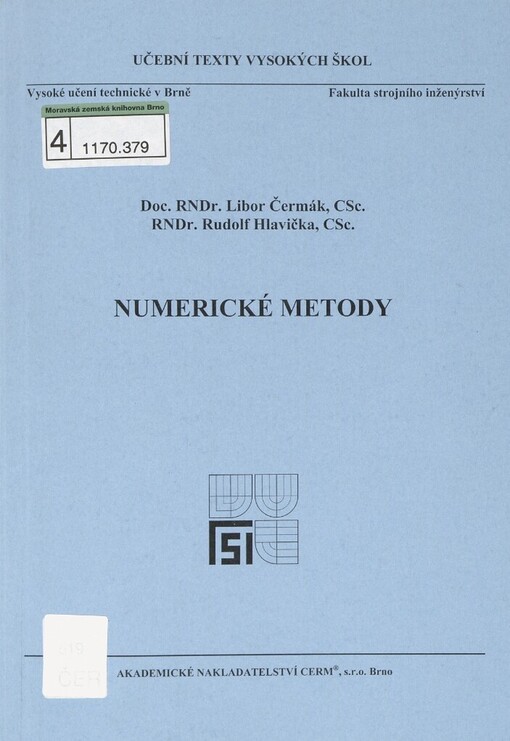 Numerické metody