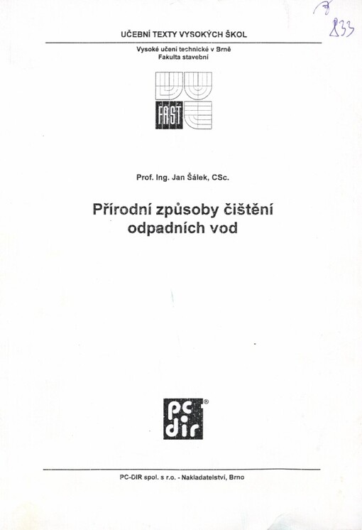 Přírodní způsoby čištění odpadních vod