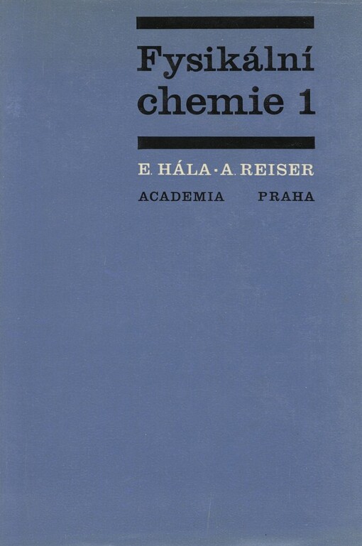 Fysikální chemie 1