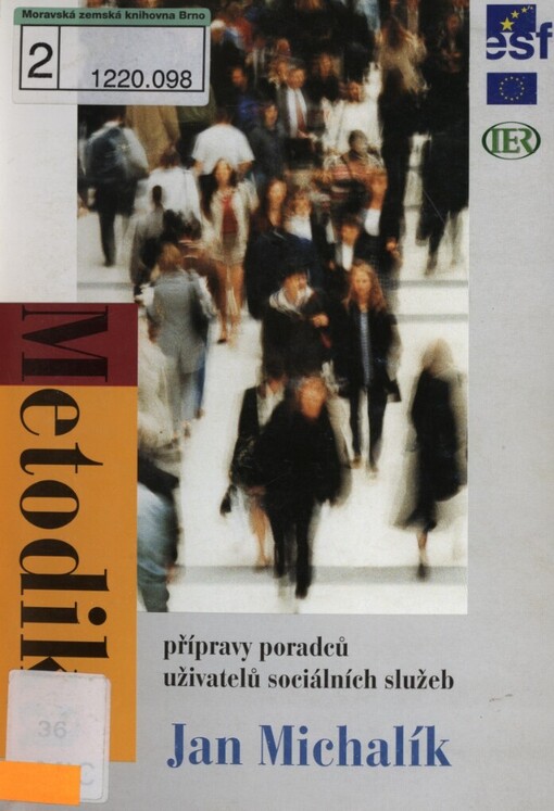 Metodika přípravy poradců uživatelů sociálních služeb