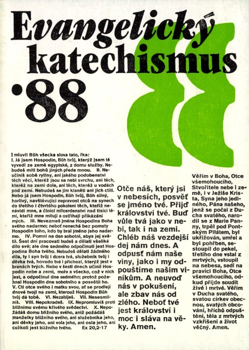 Evangelický katechismus '88