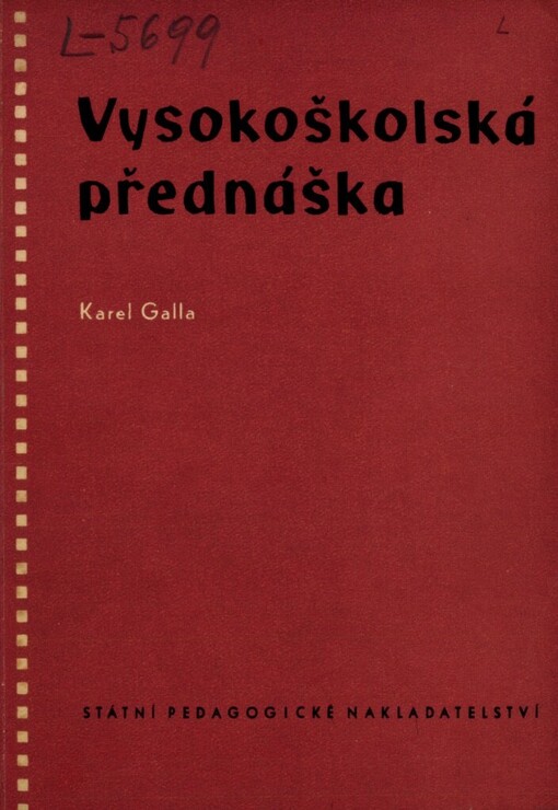 Vysokoškolská přednáška