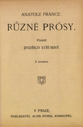 Různé prósy