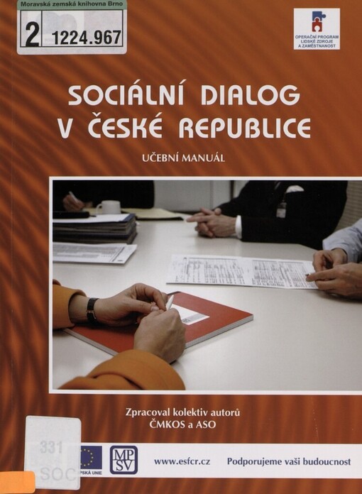 Sociální dialog v České republice: učební manuál