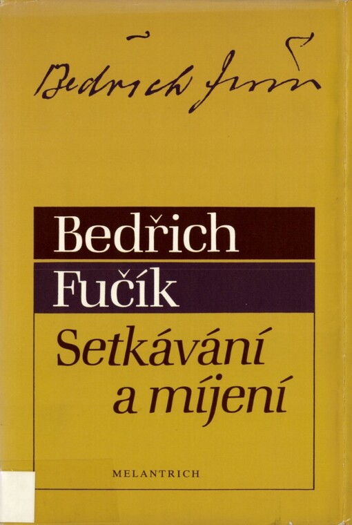 Setkávání a míjení