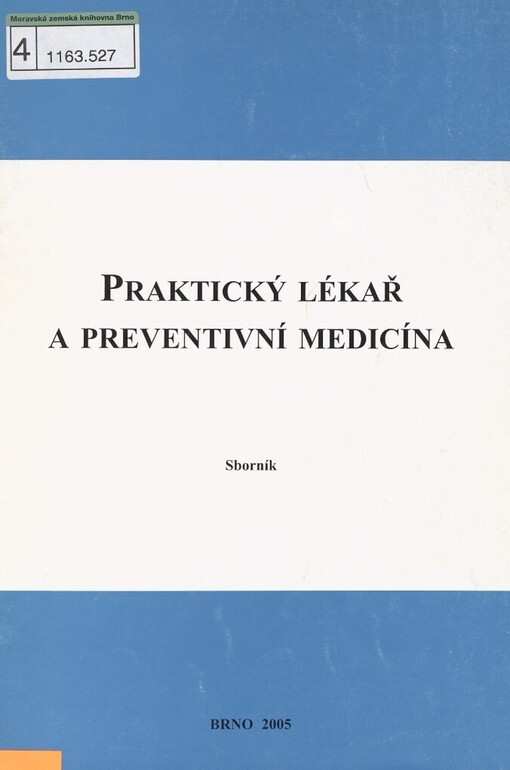 Praktický lékař a preventivní medicína: sborník