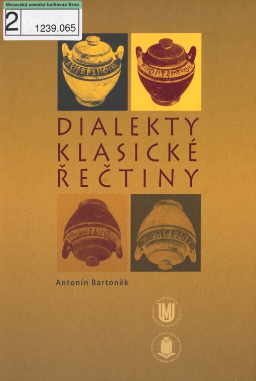 Dialekty klasické řečtiny