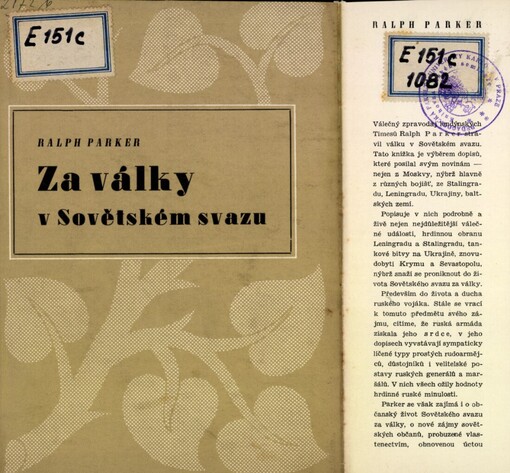 Za války v Sovětském svazu