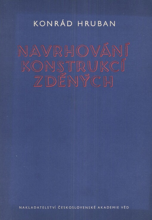 Navrhování konstrukcí zděných