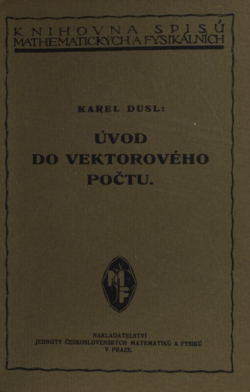 Úvod do vektorového počtu