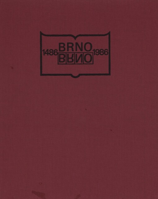 500 let knihtisku v Brně: 1486-1986