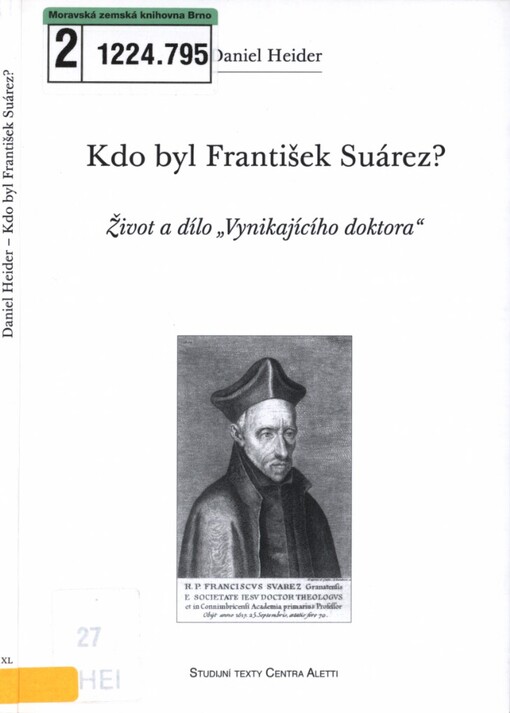 Kdo byl František Suárez?: život a dílo 