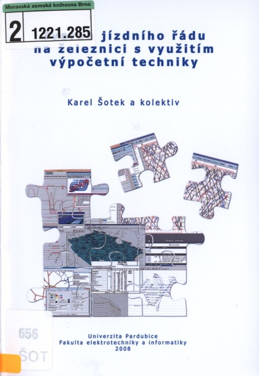 Tvorba jízdního řádu na železnici s využitím výpočetní techniky