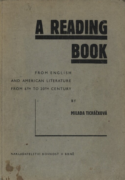 A Reading Book :From English and American Literature from 6th to 20th century