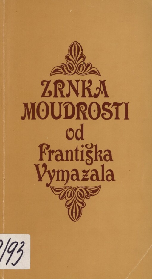 Zrnka moudrosti od Františka Vymazala