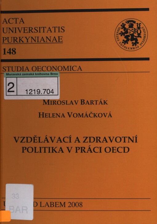 Vzdělávací a zdravotní politika v práci OECD