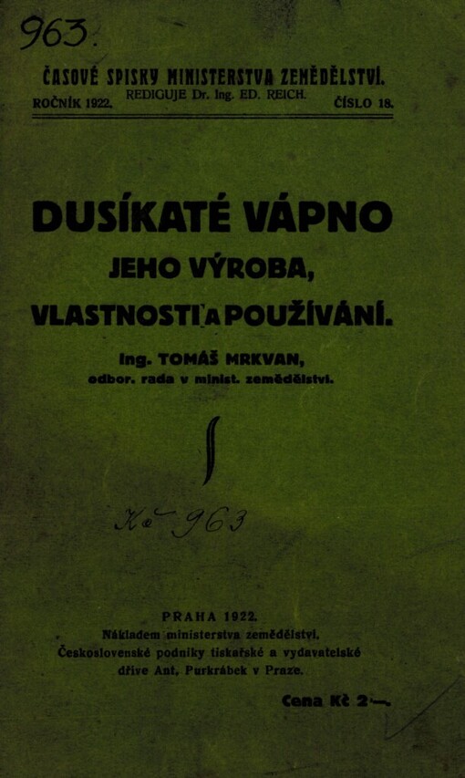 Dusíkaté vápno: jeho výroba, vlastnosti a používání
