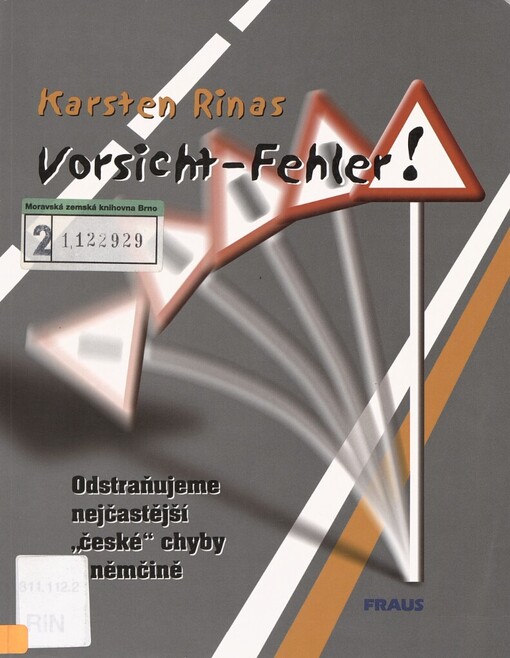 Vorsicht - Fehler!: odstraňujeme nejčastější 