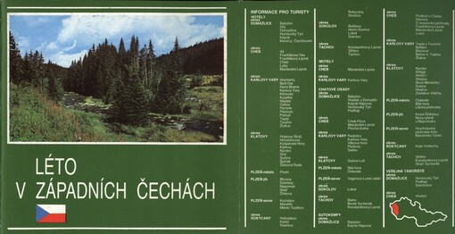 Léto v západních Čechách :[Propagační fotogr. publ.]
