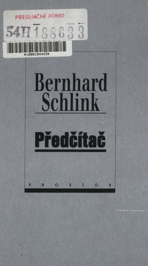 Předčítač, V českém jazyce vyd. 1.