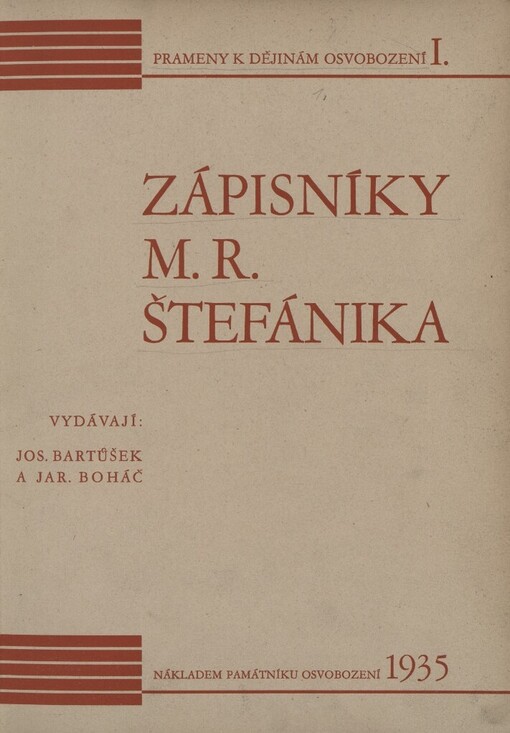 Zápisníky M. R. Štefánika
