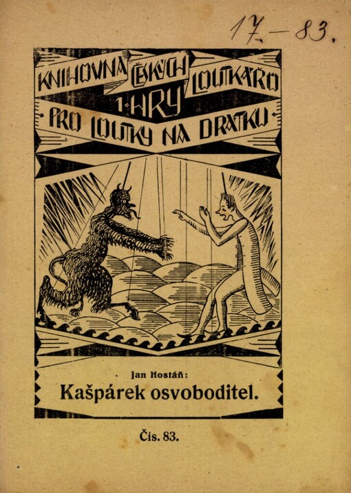 Kašpárek osvoboditel: loutková hra o 4 jednáních