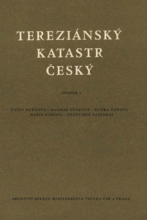 Tereziánský katastr český
