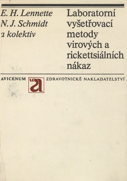 Laboratorní vyšetřovací metody virových a rickettsiálních nákaz