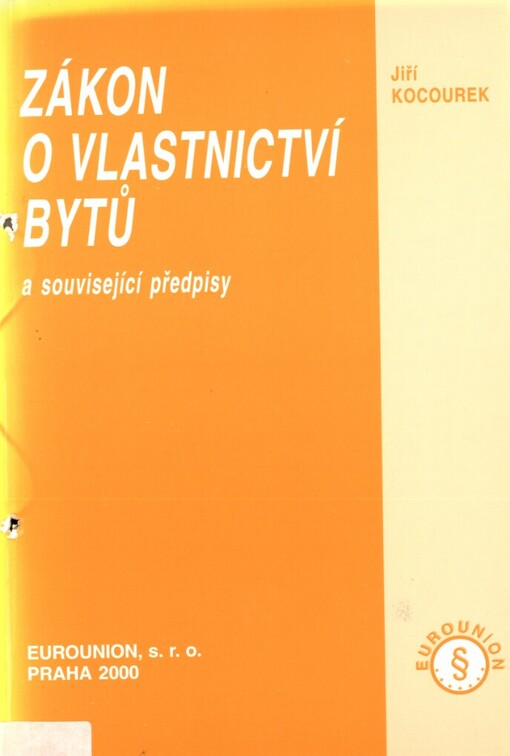 Zákon o vlastnictví bytů a související předpisy