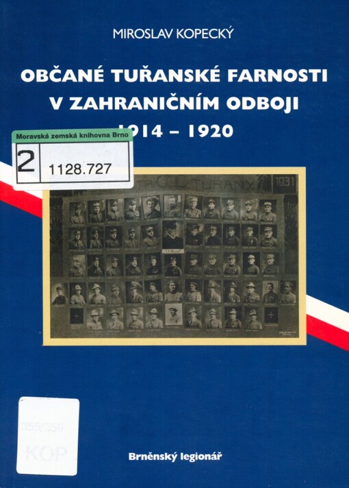 Občané tuřanské farnosti v zahraničním odboji 1914-1920